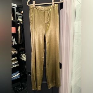 Vince Wide Leg Gold Pants 2